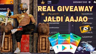 FREE FIRE LIVE GIVEAWAY CUSTOM ROOM FF LIVE DIAMOND OR REDEEM CODE GIVEAWAY #giveaway#livestream