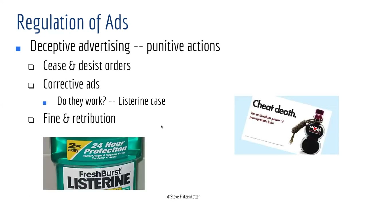 Ethics in Advertising Recorded Lecture