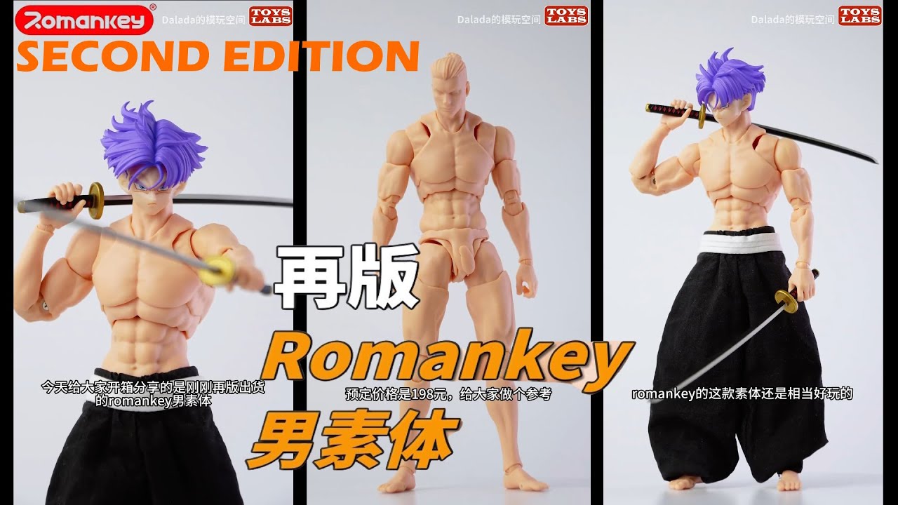 Perfect fit! Second Edition Romankey X COWL 1/12 Male Super