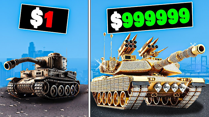Tanque de $1 a $1,000,000 en GTA 5