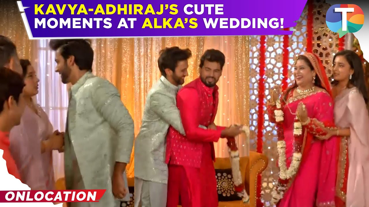 Kavya– Ek Jazba, Ek Junoon update: Kavya-Adhiraj’s CUTE moment as they come closer at Alka’s wedding