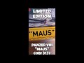 PANZERKAMPWAGEN VIII "MAUS" LIMITED EDITION - COBI 3137