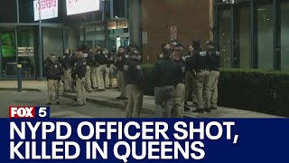 NYPD officer shot, killed in Queens