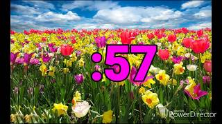 Famous SPRING THEMED 2 MINUTE  COUNTDOWN TIMER with gentle music Profile