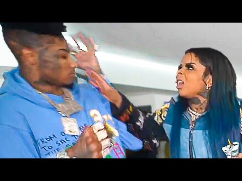 Blueface & Chrisean Rock Get Into FIGHT On Stream..
