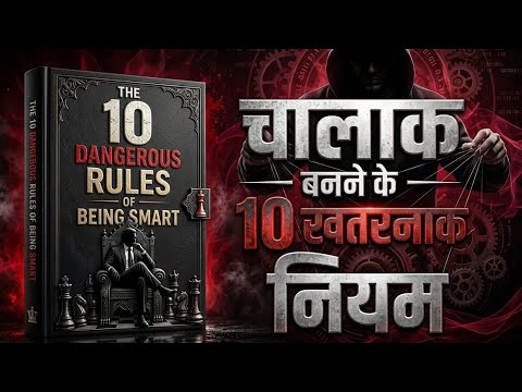चालाक बनने के 10 खतरनाक नियम | जो स्कूल कभी नहीं सिखाता (Hindi Audiobook)