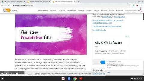 Importing from Slides Carnival