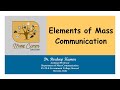 385 elements of mass communication
