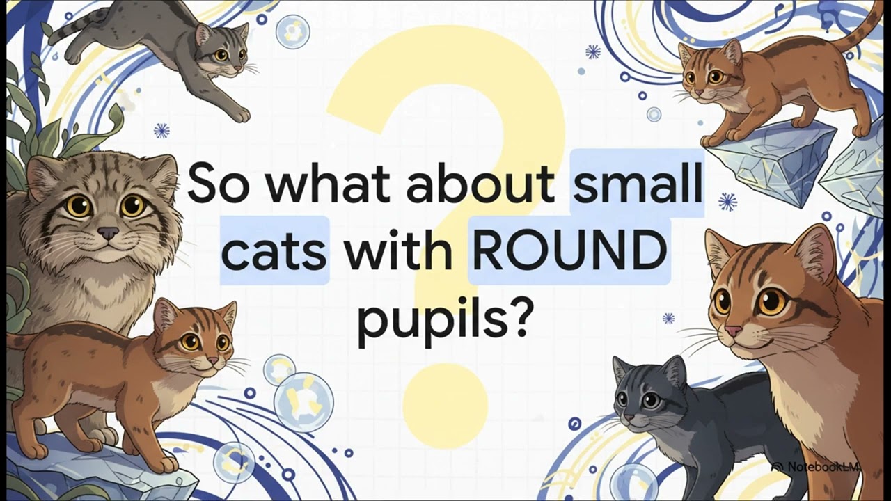 Wild Cat Pupil Shapes and Hunting Strategies