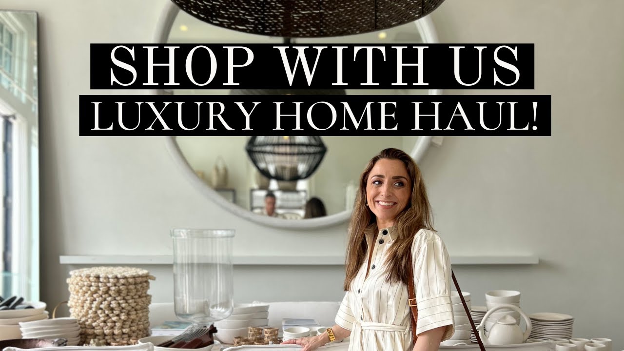 LUXURY HOME SHOP WITH US + BUDGET FRIENDLY FINDS! HOUSE OF VALENTINA