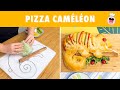 Pizza camlon  une recette amusante et colore pour les petits chefs 