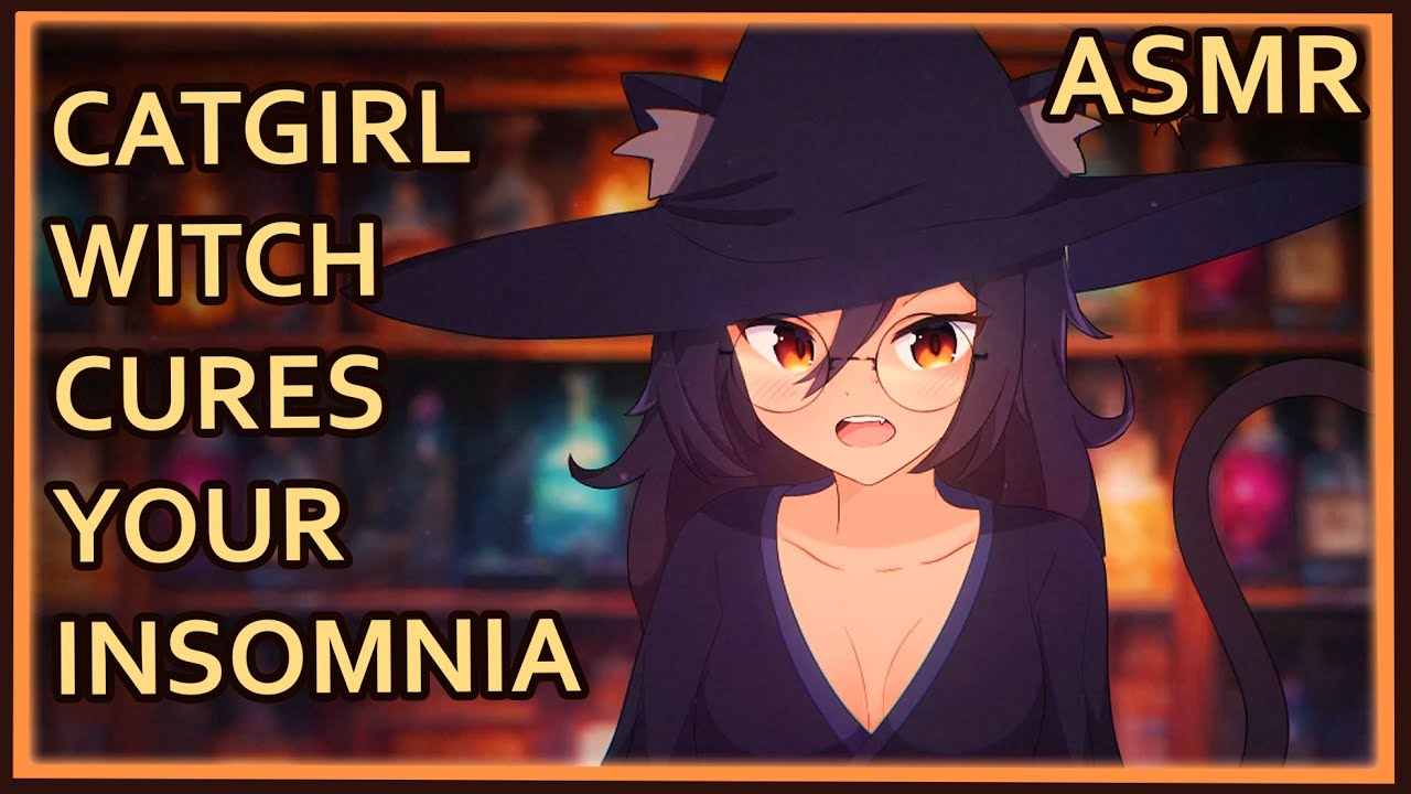 Catgirl Apothecary Witch Helps You Sleep | ASMR | [Liquid] [Assorted Triggers] [Writing]