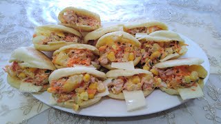 Mini Moroccan Batbot With A Delicious Filling ميني بطبوط بحشوة لذيذة