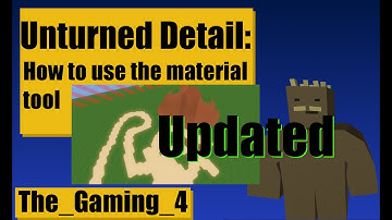 Unturned Map Editor: Material tool updated (Custom Painting Fixed)