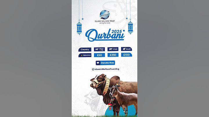 🐄 Qurbani 2025 – Share the Joys of Eid al-Adha with the Poor and the Needy