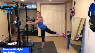 Leg Exercises: Reverse Straight Leg Raise