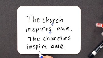 Singular vs. Plural Verbs | Grammar Lessons