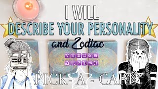 ⭐️🤸‍♀️PICK A CARD🤸‍♀️ ⭐️| I WILL DESCRIBE YOUR PERSONALITY AND ZODIAC SIGN
