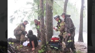 Texas teen struck by lightning while fishing — then went back the next day