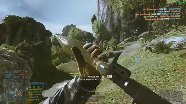 Chopping up Choppers! - 1 Round 6 Heli's Down! - BF4 (Mini Montage)