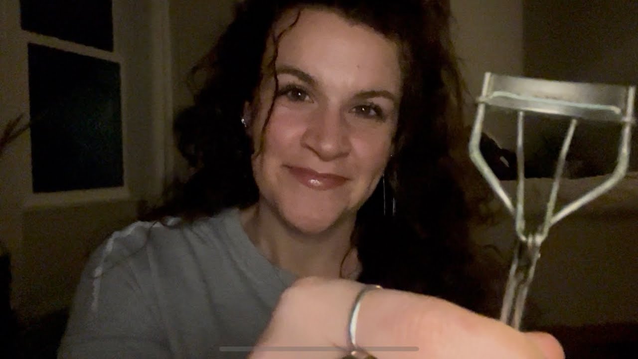 ASMR: Eyelash Extension Role Play (Doing Your Eyelashes) Lofi and Up Close