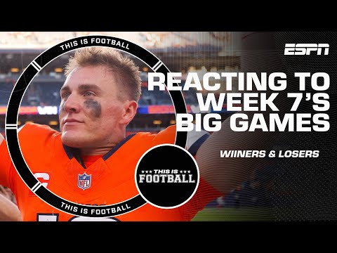 Week 7 Winners & Losers | This Is Football