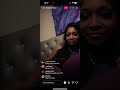 Ekane and her baby daddy on instagram live she tells all his tea