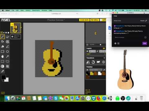 1st Pixel Art Practice Stream: Simple Objects. - YouTube