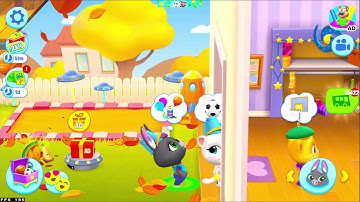 My Talking Tom Friends! Android and ios Funny Gameplay with HD Part 21