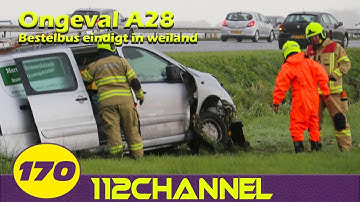 Ongeval A28 tussen Nijkerk en Harderwijk
