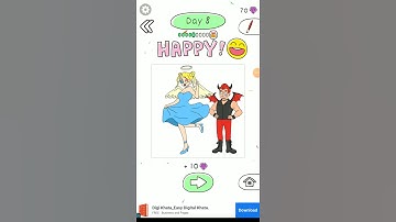 draw happy life level 8 ☺️😍