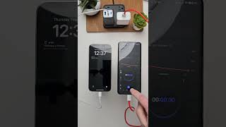 OnePlus 11 versus iPhone 14 Pro charging speed test