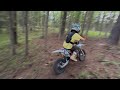 Dodging trees 2 stroke raw