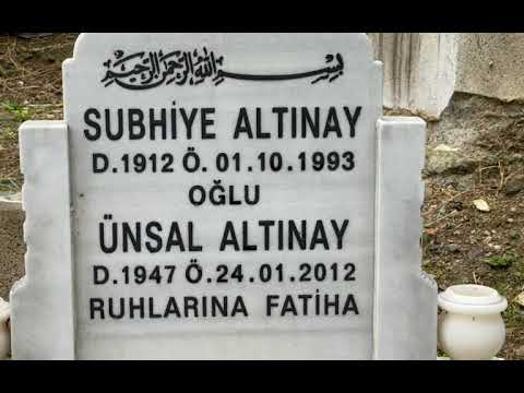 Ünsal Emre mezarı Hasköy mezarlığı Beyoğlu İstanbul hd
