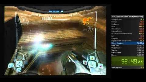 Metroid Prime SS Any% Speedrun 1:06