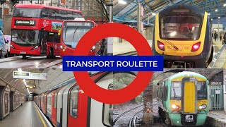 London Transport Roulette 2025: SOUTH LONDON SCRAMBLE! @ItsAllAboutTheJourney