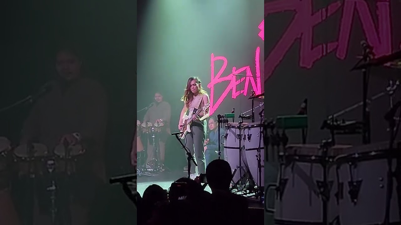 Agnes Reoma's Bass Solo at Ben&Ben Tour 2022 Fonda Theatre, Los Angeles