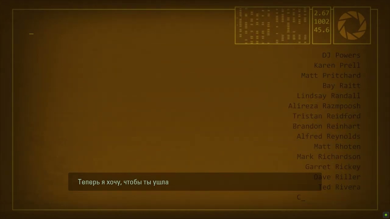 Portal 2 - Want You Gone (Русские субтитры)