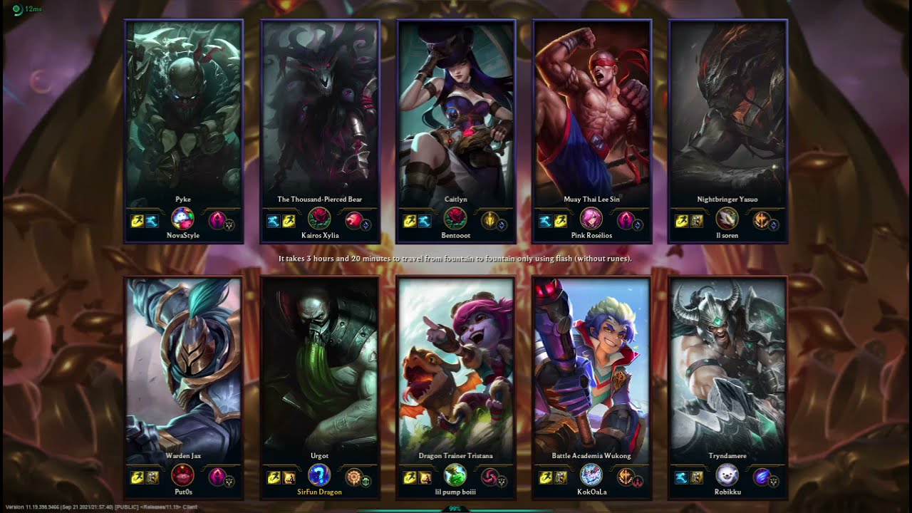 League of Legend URF Z-A Series Urgot Win 17 Lose 6