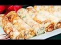 Cheese Dill Crepes Recipe ♥ Super Delicious Recipe ♥ Tasty Cooking