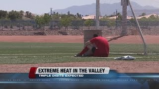 Extreme heat in the Las Vegas valley