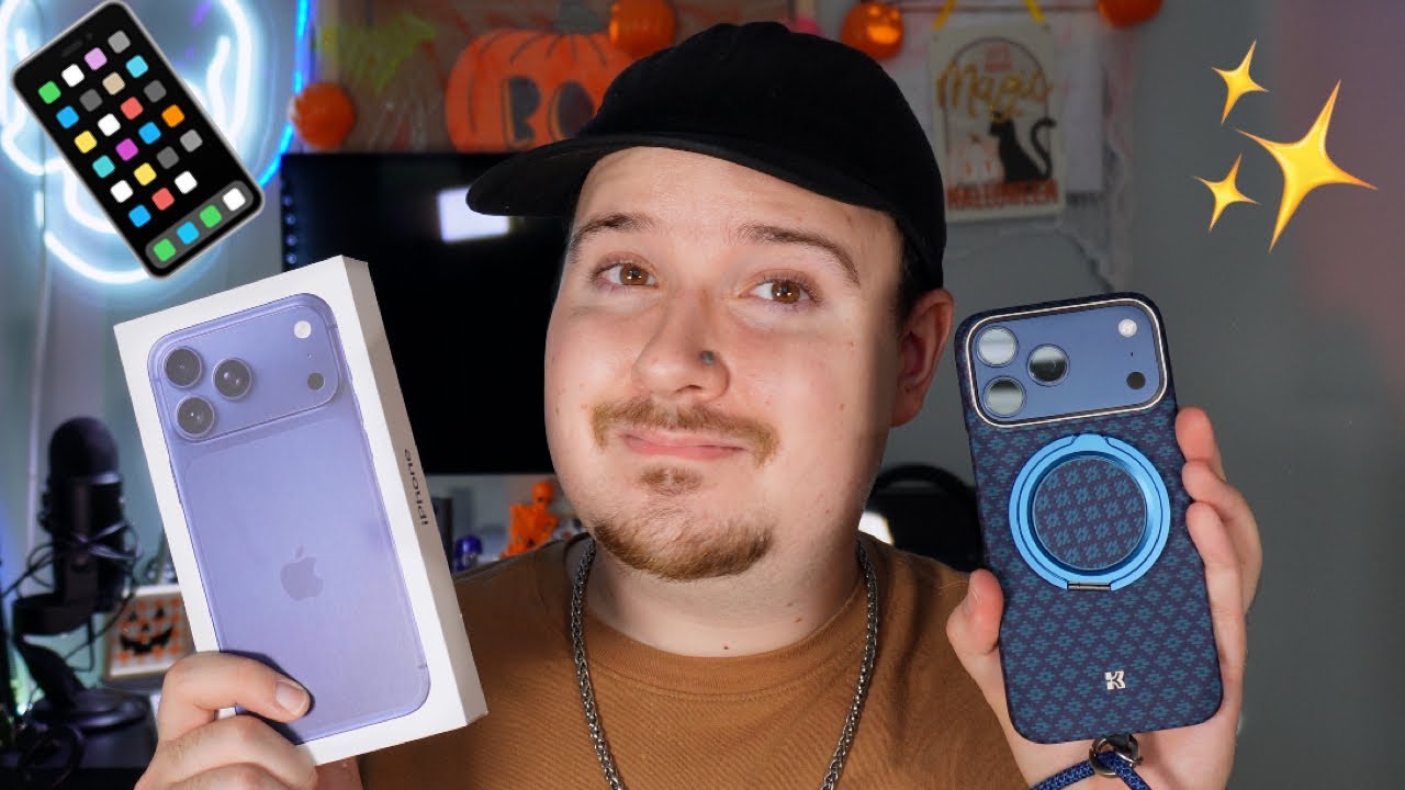 iPhone 17 Pro Max Unboxing In Deep Blue! 📱🔹 - YouTube