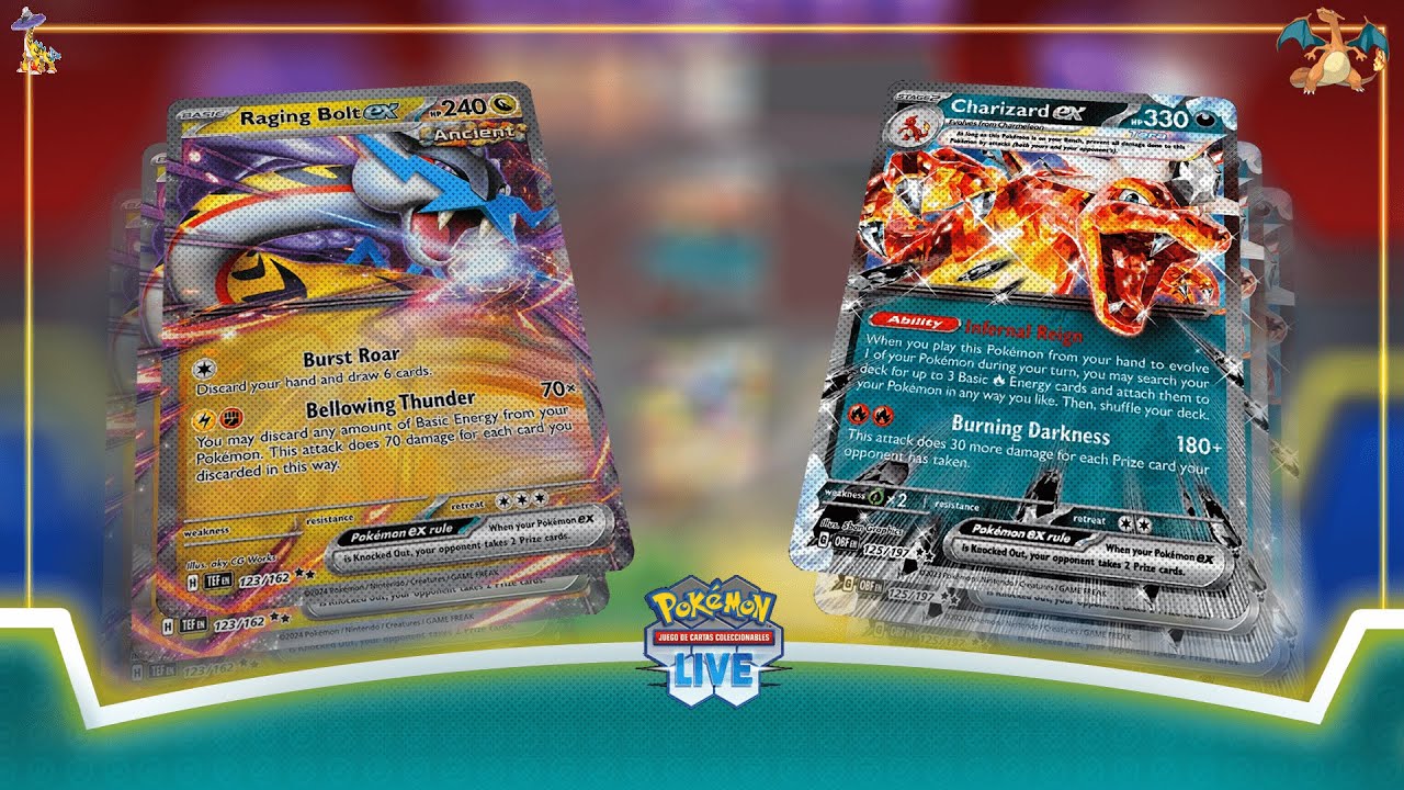 Raging Bolt EX Vs Charizard EX