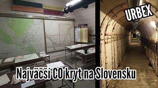 Najväčší CO kryt na Slovensku pre 1500 ľudí! + štart FVZ... | URBEX bez komentára