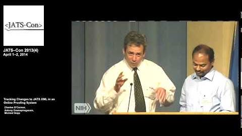 Tracking Changes to JATS XML in an Online Proofing System