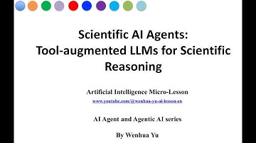 Scientific AI Agents: Tool-Augmented LLMs for Scientific Reasoning