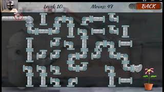 PLUMBER 2 LEVEL 10 SOLVED 3 STARS (LEVEL PACK 1)
