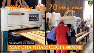 What Happens When You Use the Woodmaster WM1300-S6B?