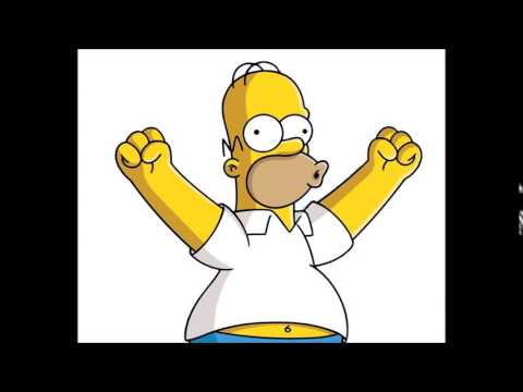 Homer Simpson I Am Invincible!