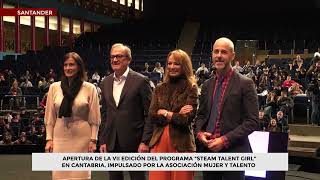 Apertura de la VII edición del programa Steam Talent Girl Cantabria